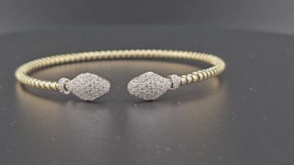 Sneak Head Women's Diamond Bangle